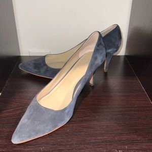 Suede Ann Taylor Corporate Heels